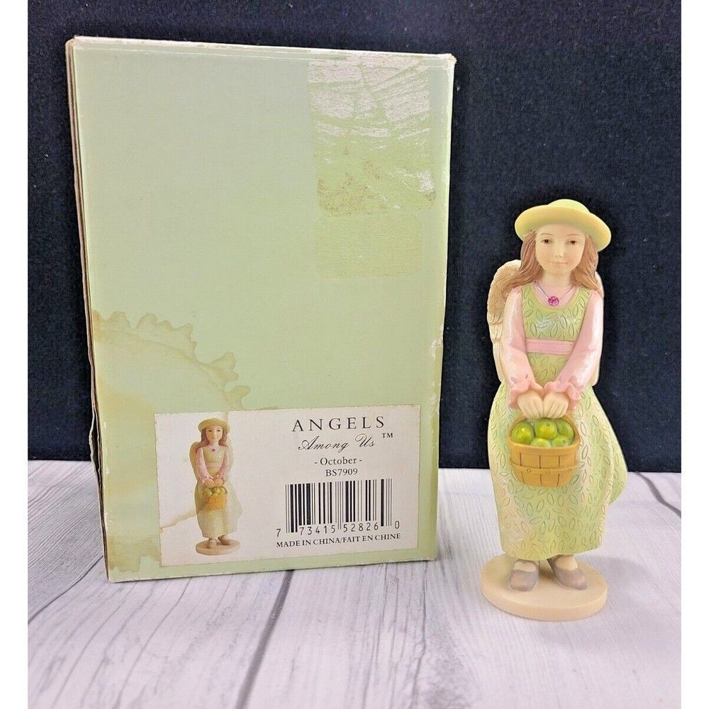 Angel Among Us Octuber Hope A Betty Singer Collection 200I0 Figurine Recin 4"